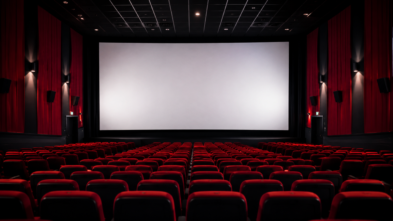 Illustration d'une salle de cinéma et d'une pellicule